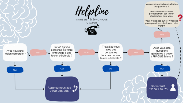 une graphique informatique à propos de la Helpline