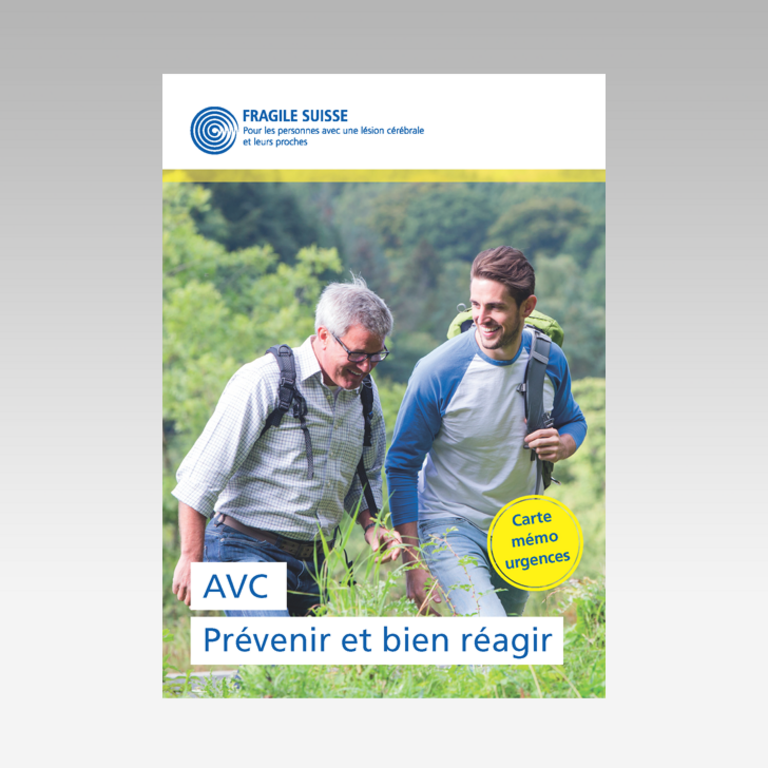 Couverture Flyer « AVC: Prévenir et bien réagir »