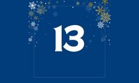 Design mit der Zahl 13
