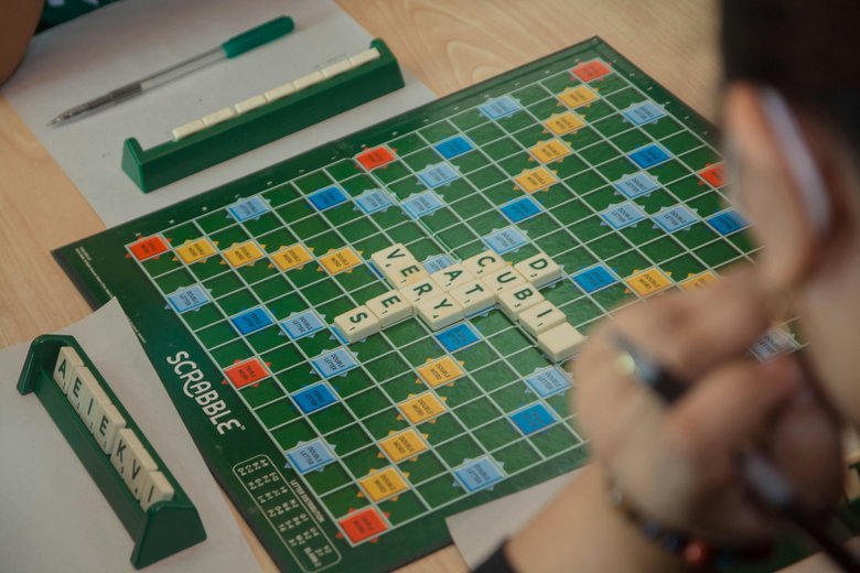 Jeux de société Plateau de jeu de scrabble