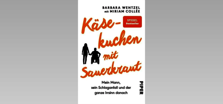 Titelseite des Buches "Käsekuchen mit Sauerkraut" von Barbara Wentzel. Titelseite des Buches "Käsekuchen mit Sauerkraut" von Barbara Wentzel.