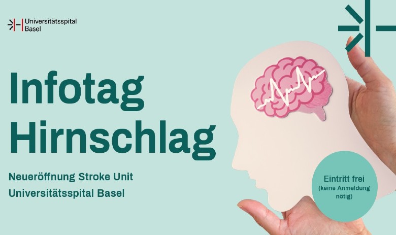 Infotag Hirnschlag, Universitätsspital Basel, Eintritt frei