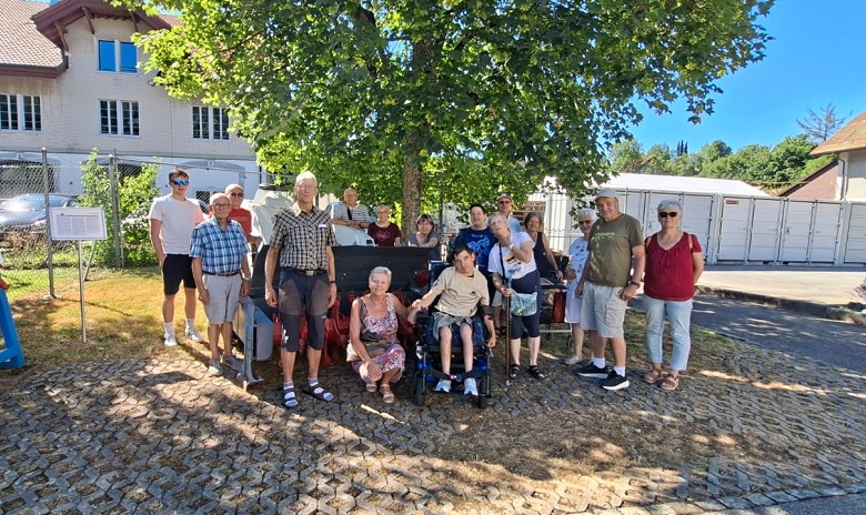 Des membres de FRAGILE Jura